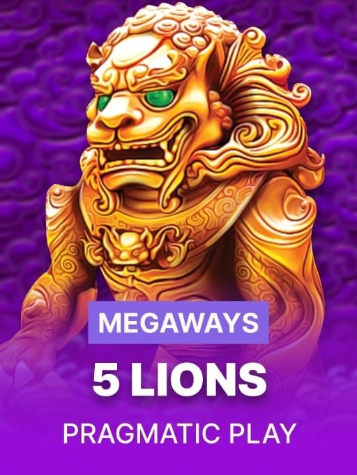 5 Lions Megaways game thumbnail